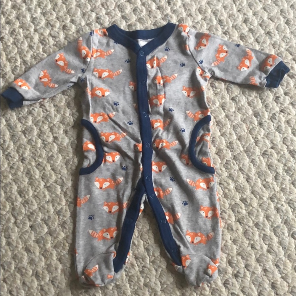 Newborn Fox Pajamas